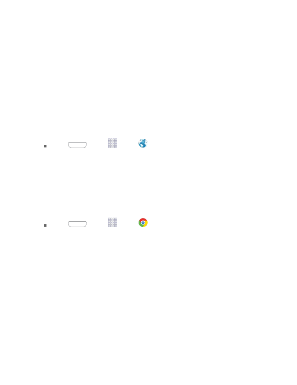 Web and data, Internet, Chrome | Data services (3g and 4g), Your data services user name | Samsung SPH-L710RWBVMU User Manual | Page 80 / 155