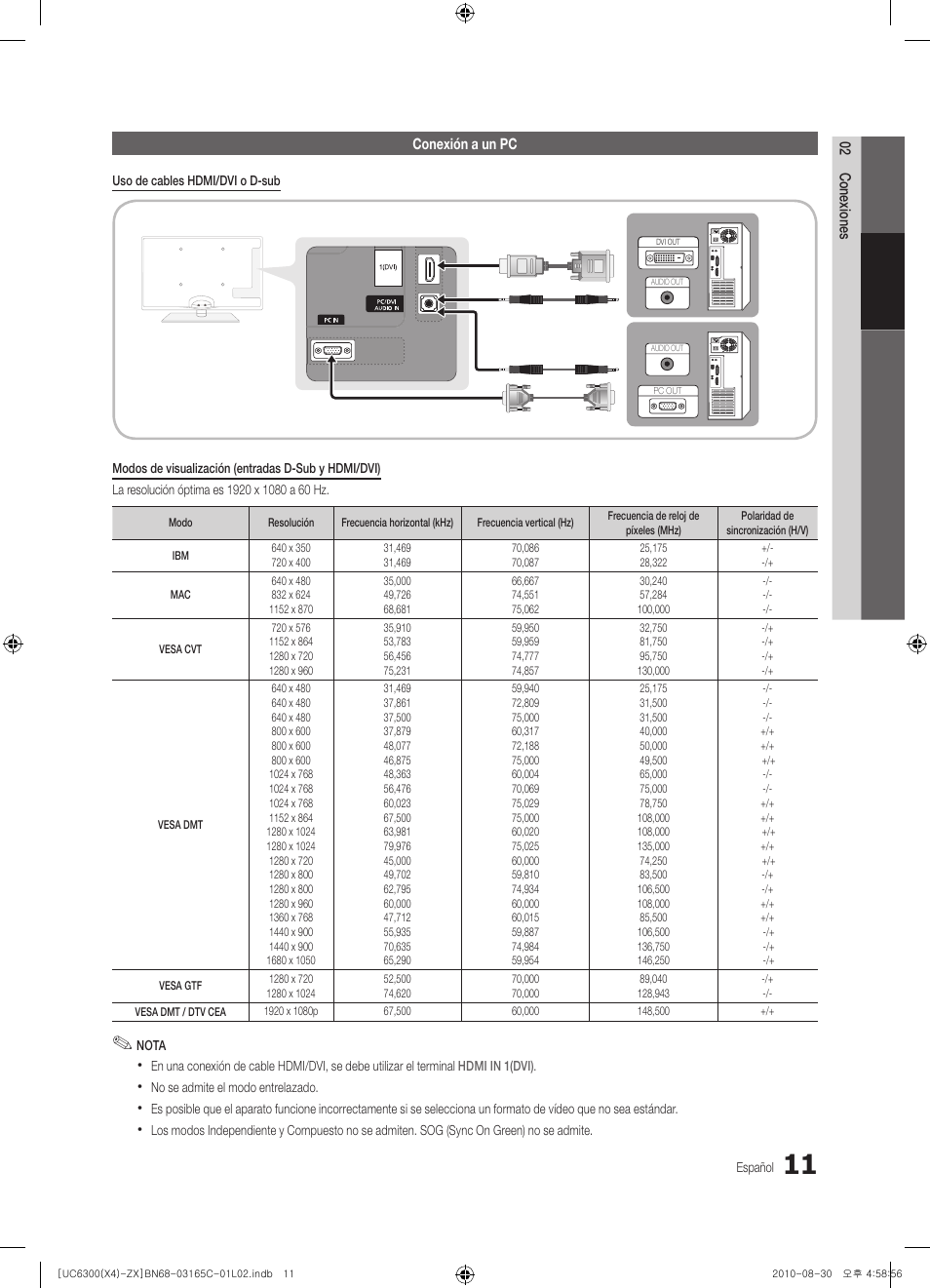Samsung UN40C6300SFXZA User Manual | Page 63 / 104