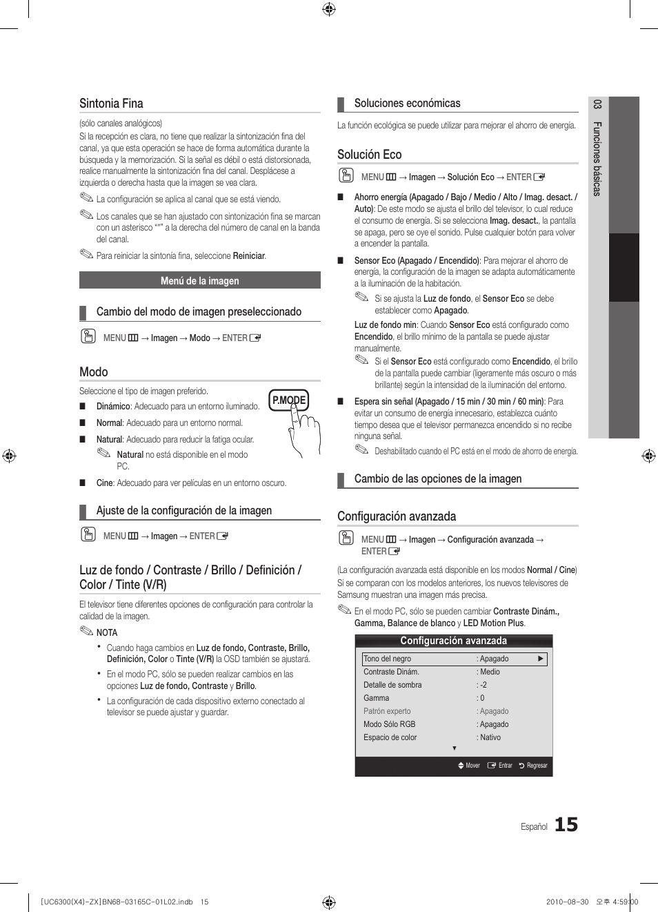 Samsung UN40C6300SFXZA User Manual | Page 67 / 104