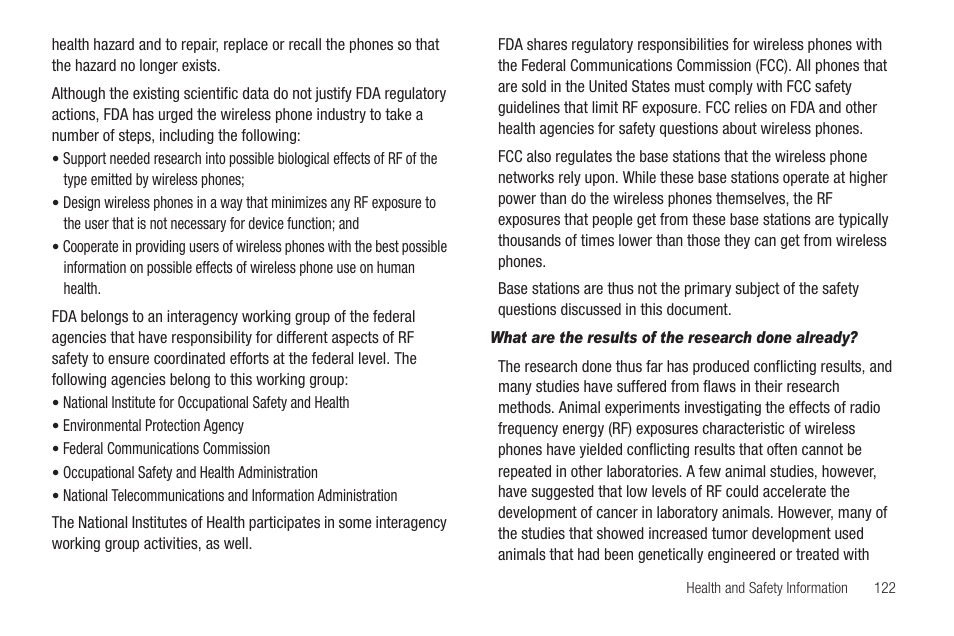 What are the results of the research done already | Samsung SCH-R460WRACRI User Manual | Page 125 / 153