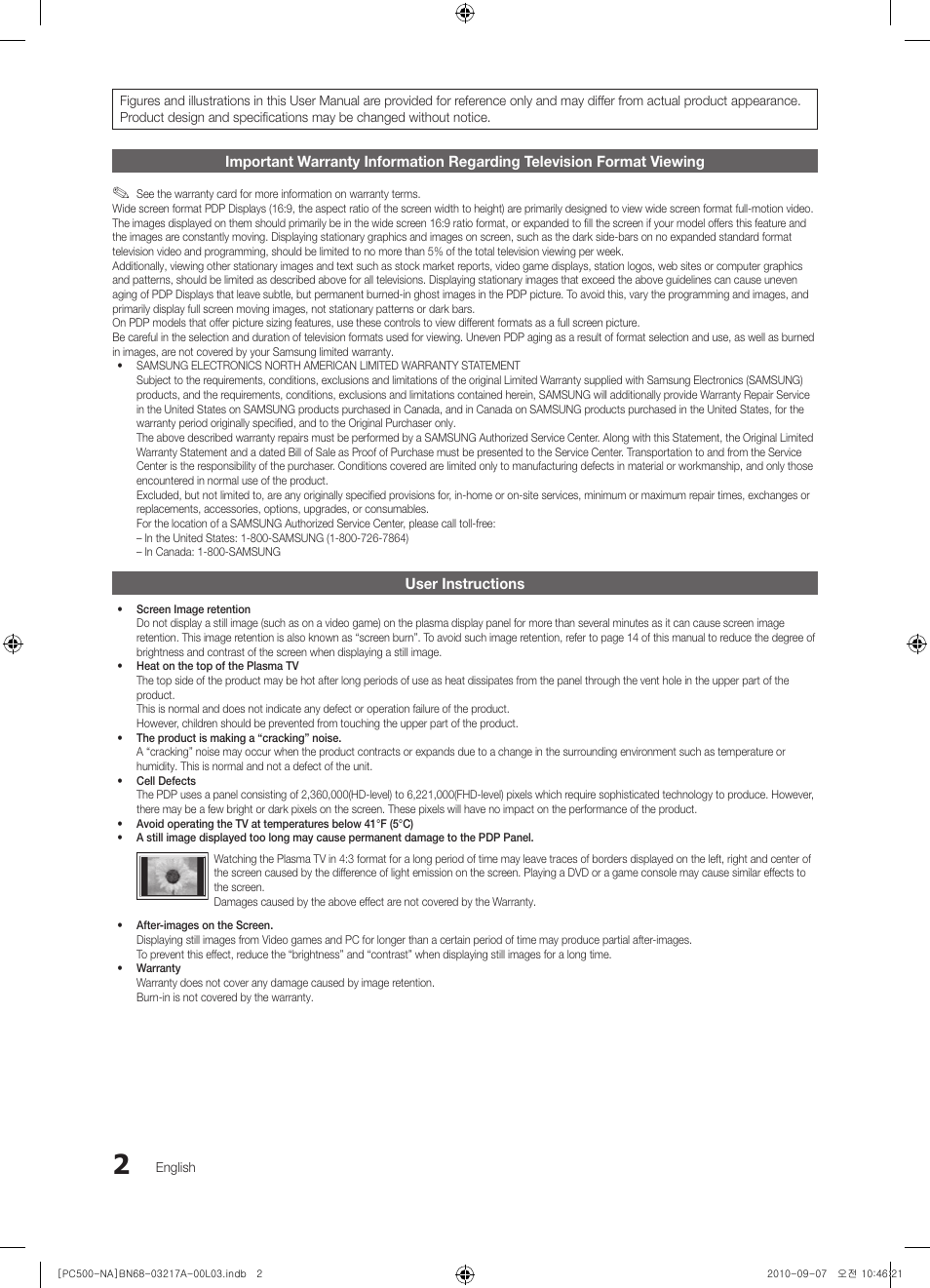 Samsung PN58C500G2FXZA User Manual | Page 2 / 156