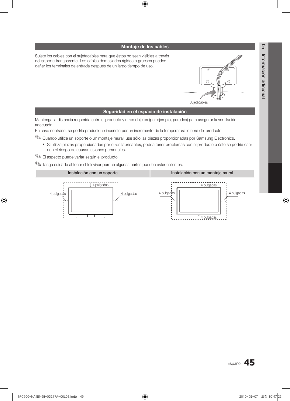 Samsung PN58C500G2FXZA User Manual | Page 97 / 156