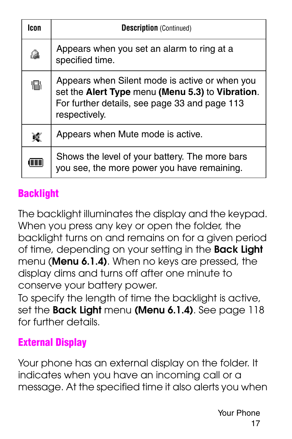 Samsung SGH-E316CSAAWS User Manual | Page 21 / 219