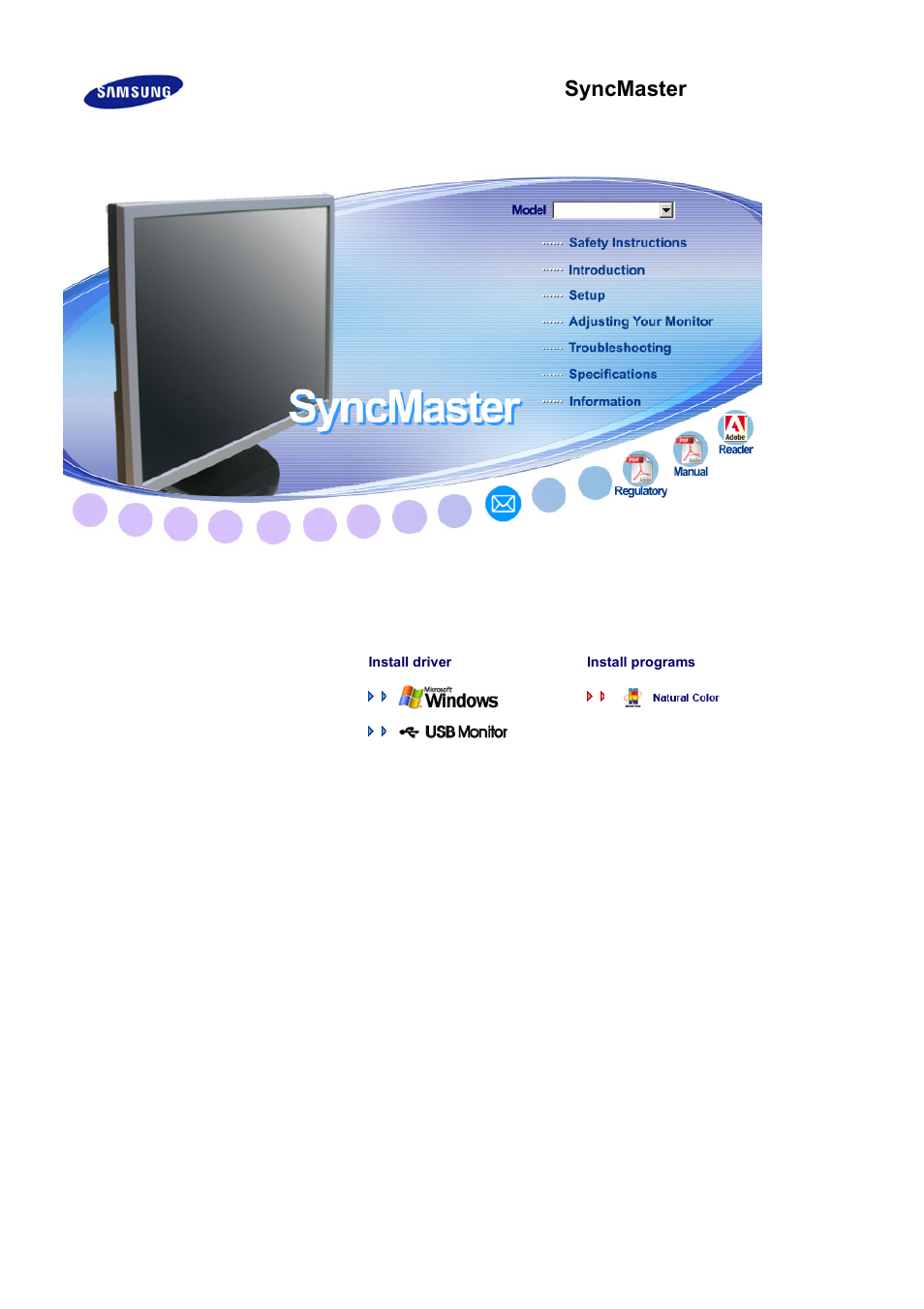Samsung LS19UBPEBQ-XAA User Manual | 56 pages