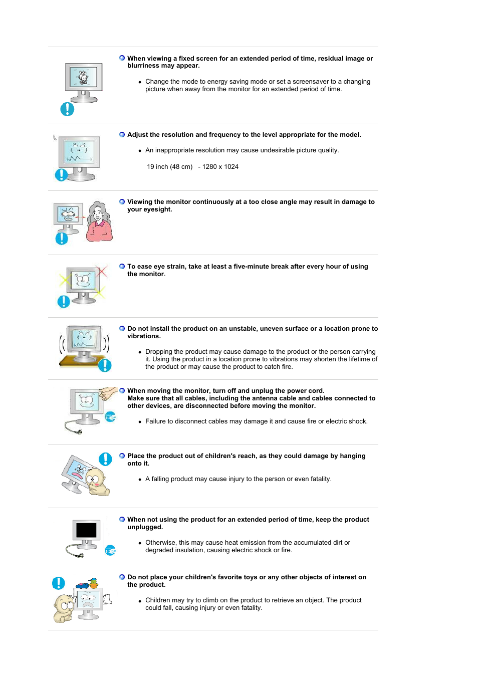 Samsung LS19UBPEBQ-XAA User Manual | Page 8 / 56