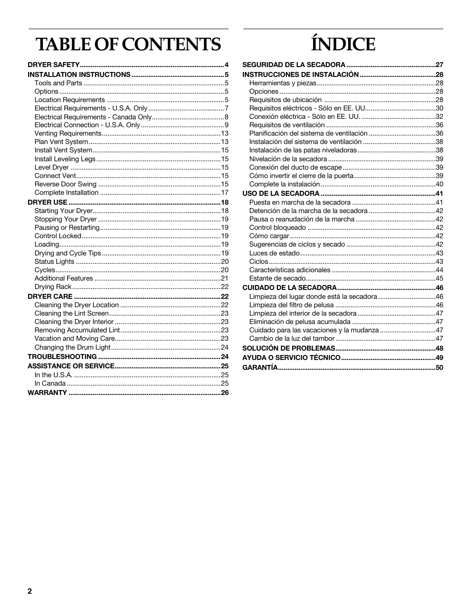 KITCHENAID YKEHS01P User Manual | Page 2 / 72