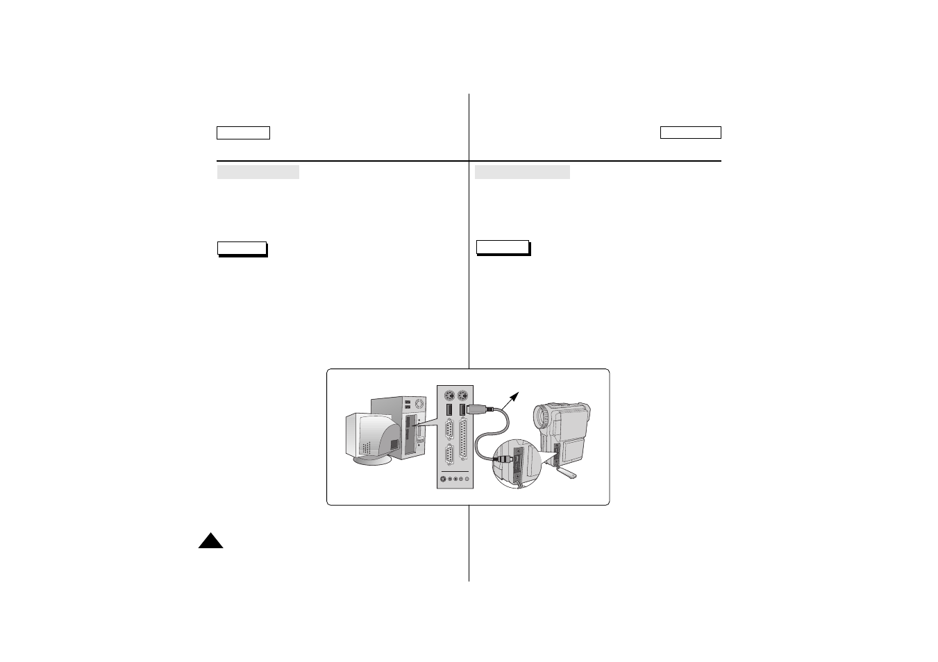 Usb interface interfaz usb | Samsung SC-D180-XAP User Manual | Page 76 / 98