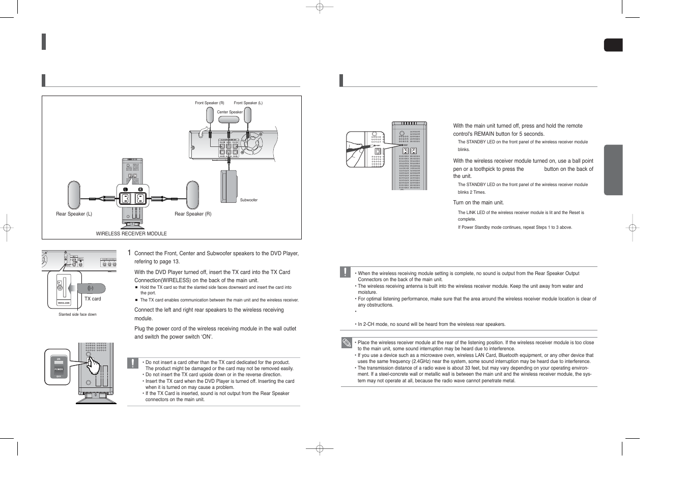Samsung HT-X20T-XAA User Manual | Page 8 / 32