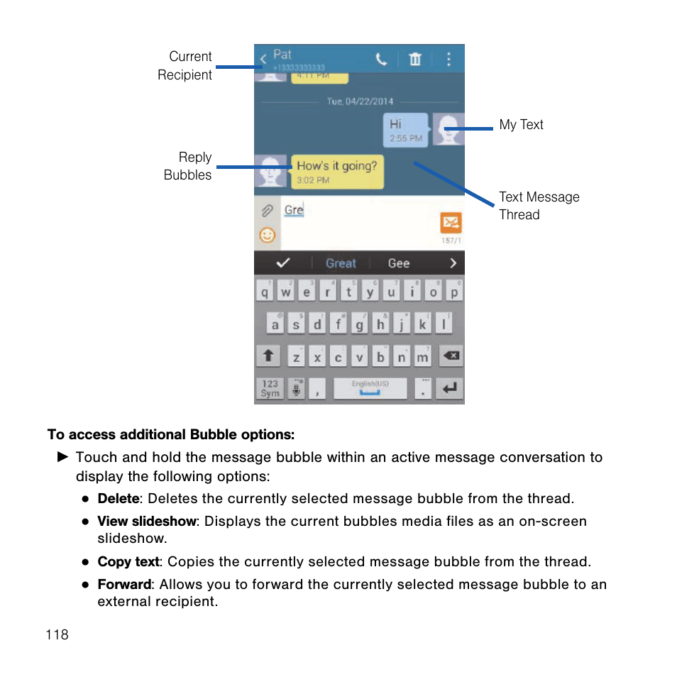 Samsung SM-G386TZKATMB User Manual | Page 118 / 313