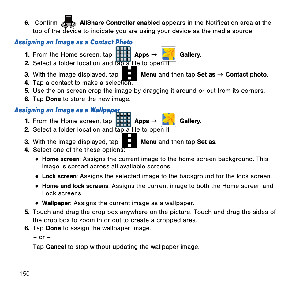 Samsung SM-G386TZKATMB User Manual | Page 150 / 313