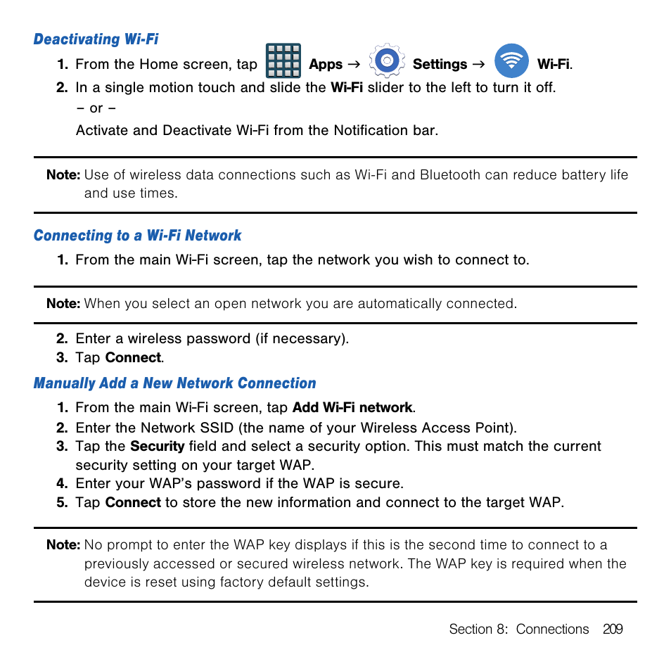 Samsung SM-G386TZKATMB User Manual | Page 209 / 313
