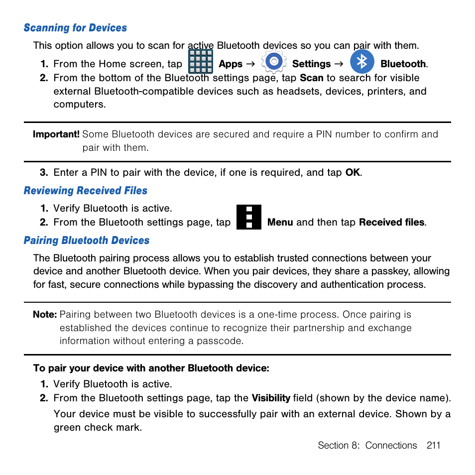 Samsung SM-G386TZKATMB User Manual | Page 211 / 313