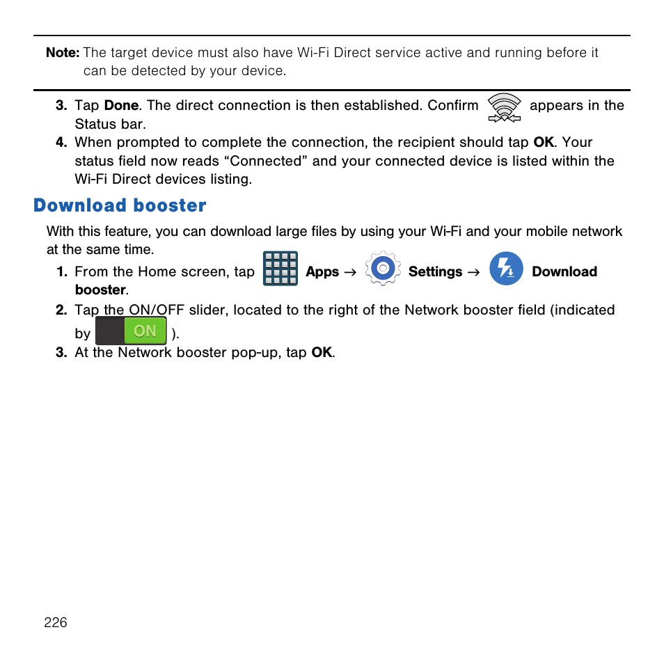 Download booster | Samsung SM-G386TZKATMB User Manual | Page 226 / 313
