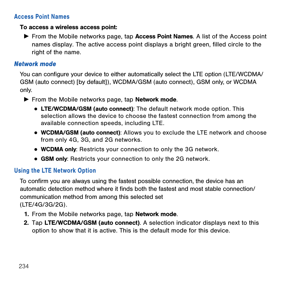 Samsung SM-G386TZKATMB User Manual | Page 234 / 313