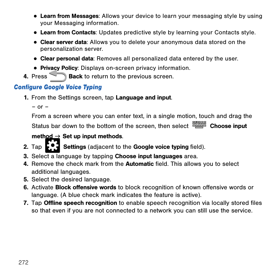 Samsung SM-G386TZKATMB User Manual | Page 272 / 313