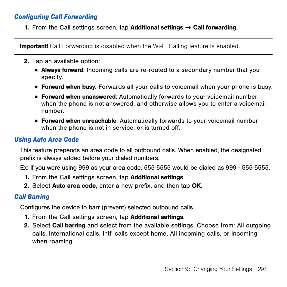 Samsung SM-G386TZKATMB User Manual | Page 293 / 313