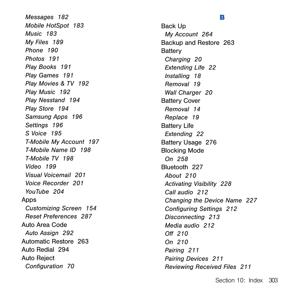 Samsung SM-G386TZKATMB User Manual | Page 303 / 313