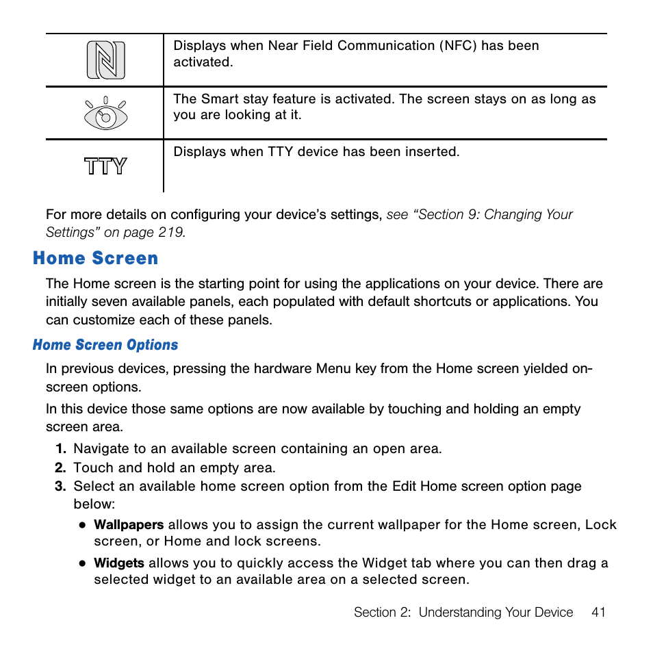 Home screen | Samsung SM-G386TZKATMB User Manual | Page 41 / 313