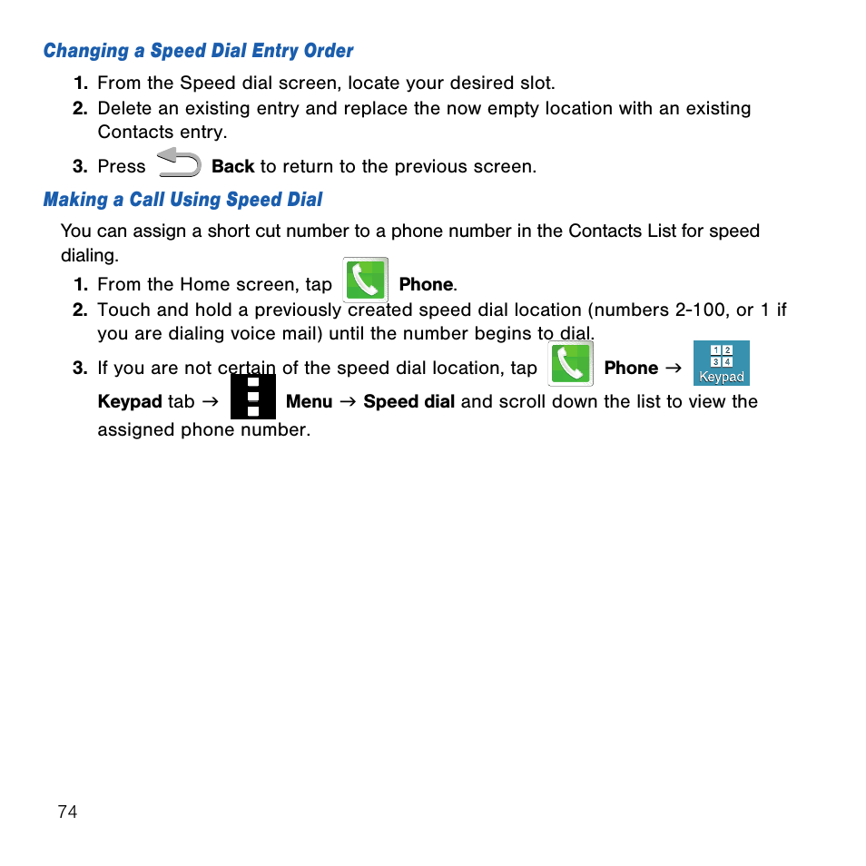 Samsung SM-G386TZKATMB User Manual | Page 74 / 313