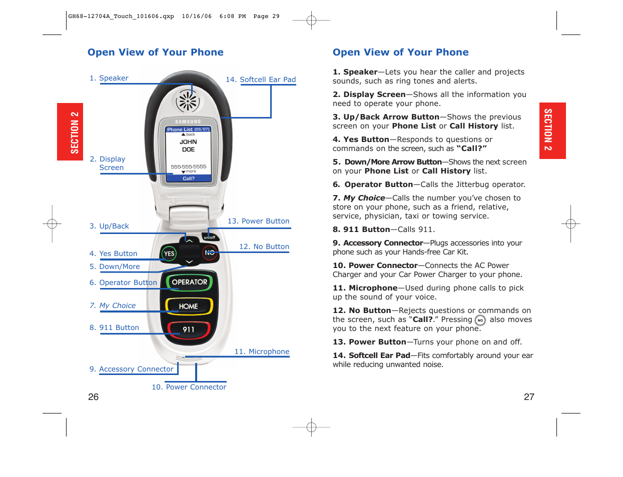 Samsung SPH-A110ZWADYN User Manual | Page 15 / 70