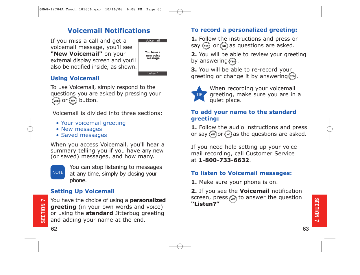 Samsung SPH-A110ZWADYN User Manual | Page 33 / 70