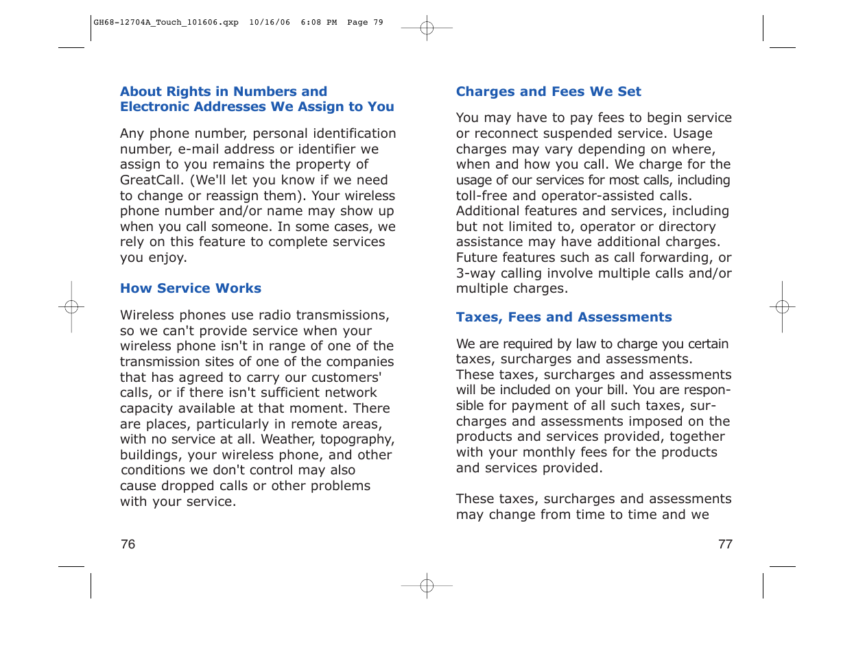 Samsung SPH-A110ZWADYN User Manual | Page 40 / 70