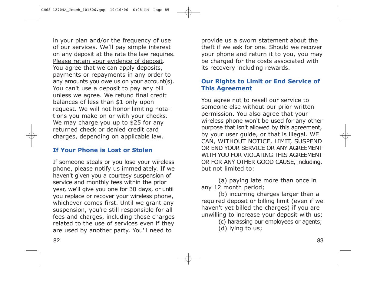 Samsung SPH-A110ZWADYN User Manual | Page 43 / 70