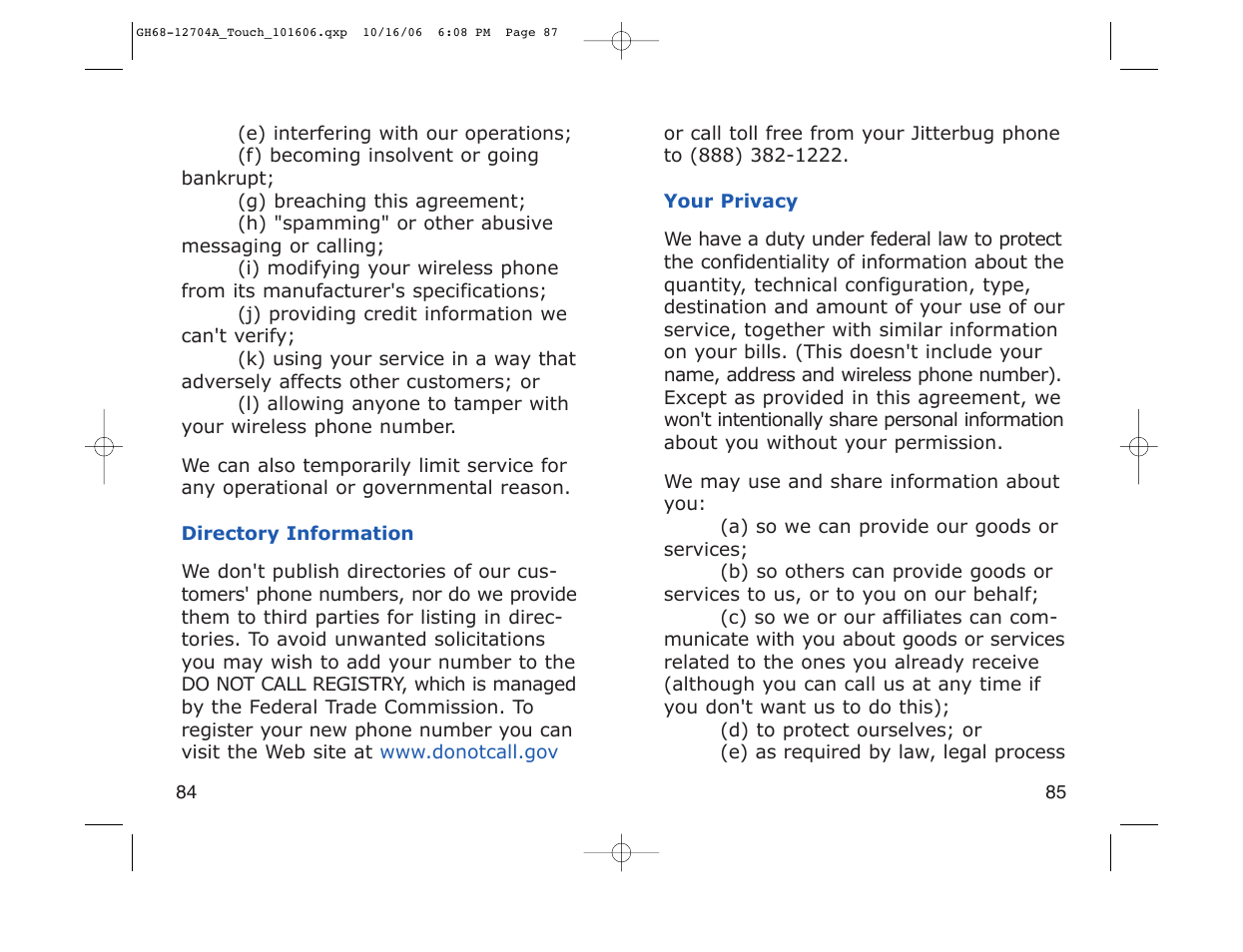 Samsung SPH-A110ZWADYN User Manual | Page 44 / 70