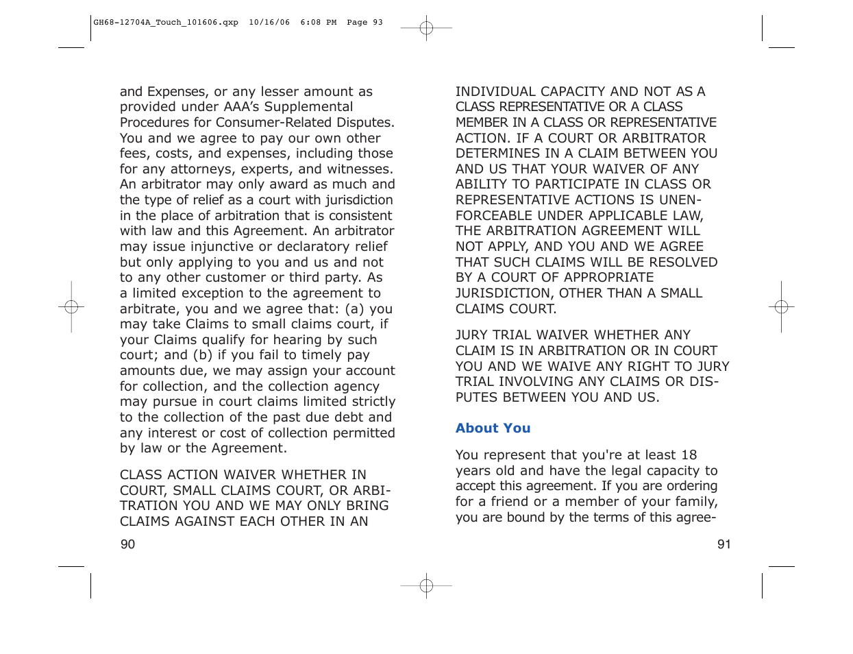 Samsung SPH-A110ZWADYN User Manual | Page 47 / 70