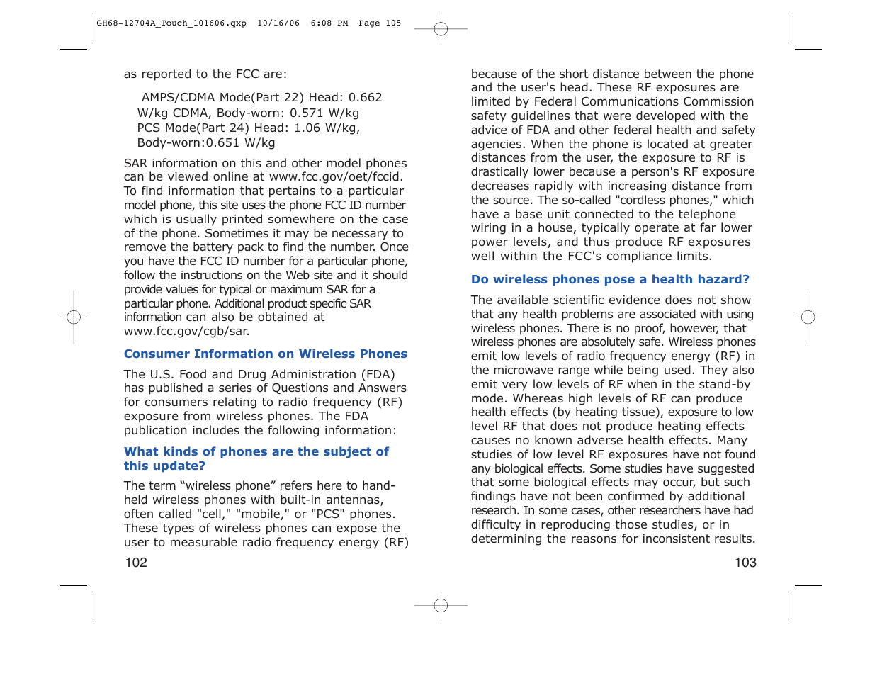 Samsung SPH-A110ZWADYN User Manual | Page 53 / 70