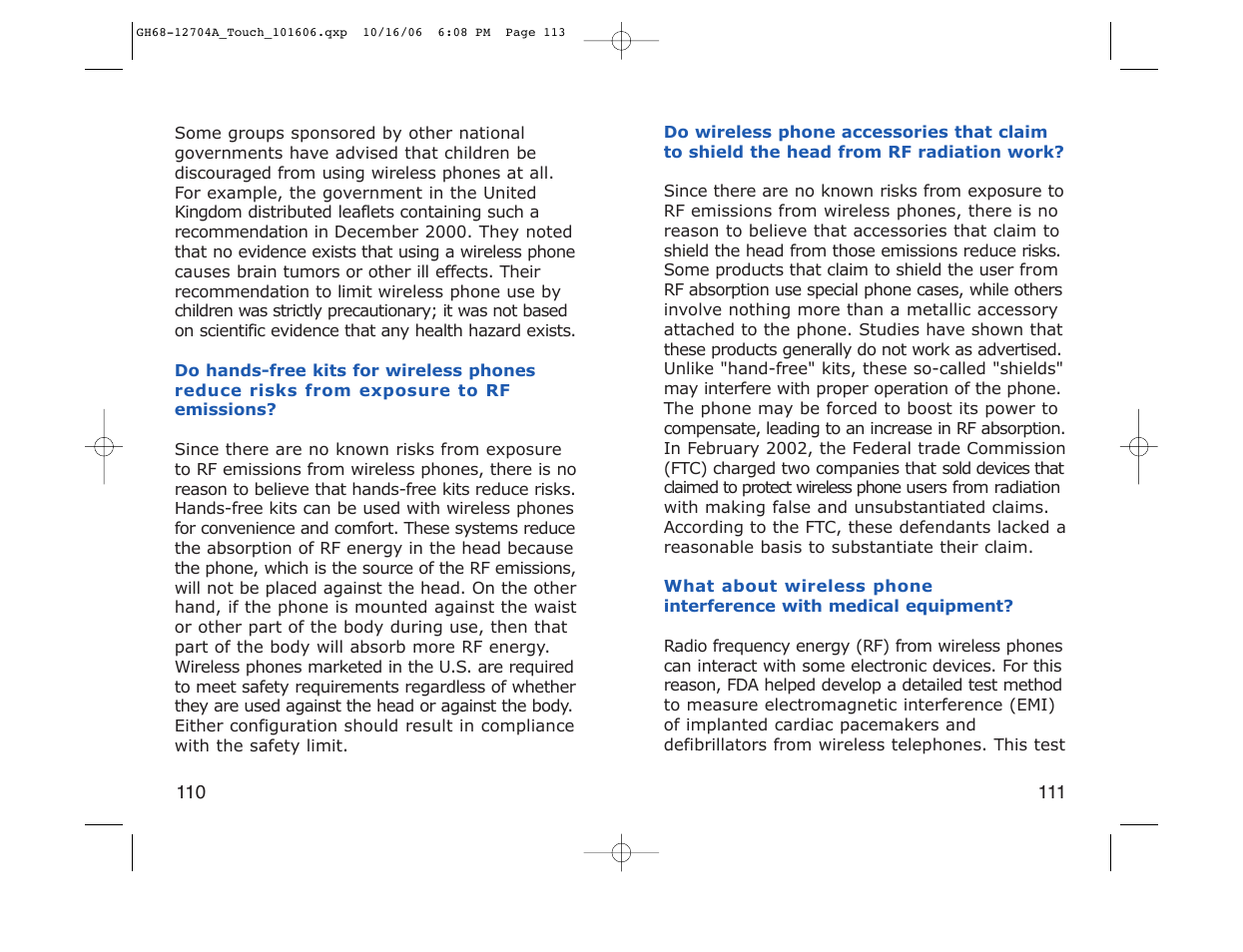 Samsung SPH-A110ZWADYN User Manual | Page 57 / 70