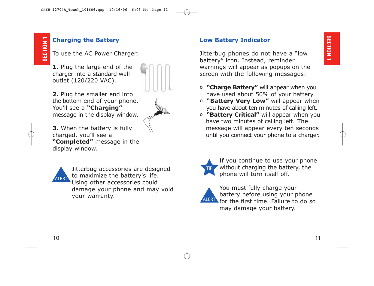 Samsung SPH-A110ZWADYN User Manual | Page 7 / 70