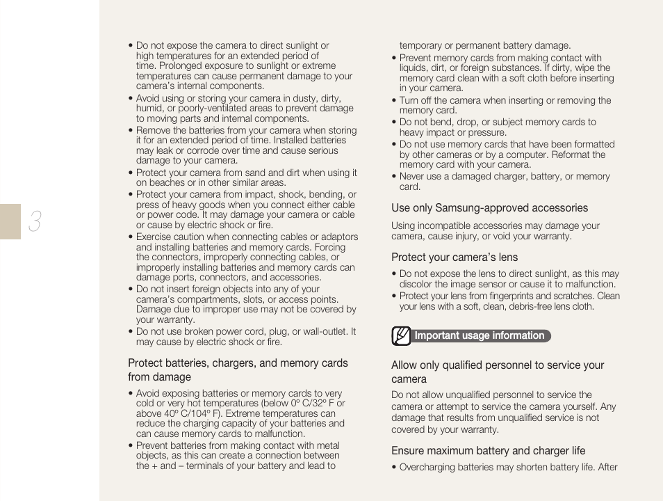 Samsung ES-NX10ZZSEB User Manual | Page 3 / 129