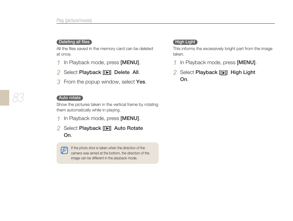 Samsung ES-NX10ZZSEB User Manual | Page 83 / 129