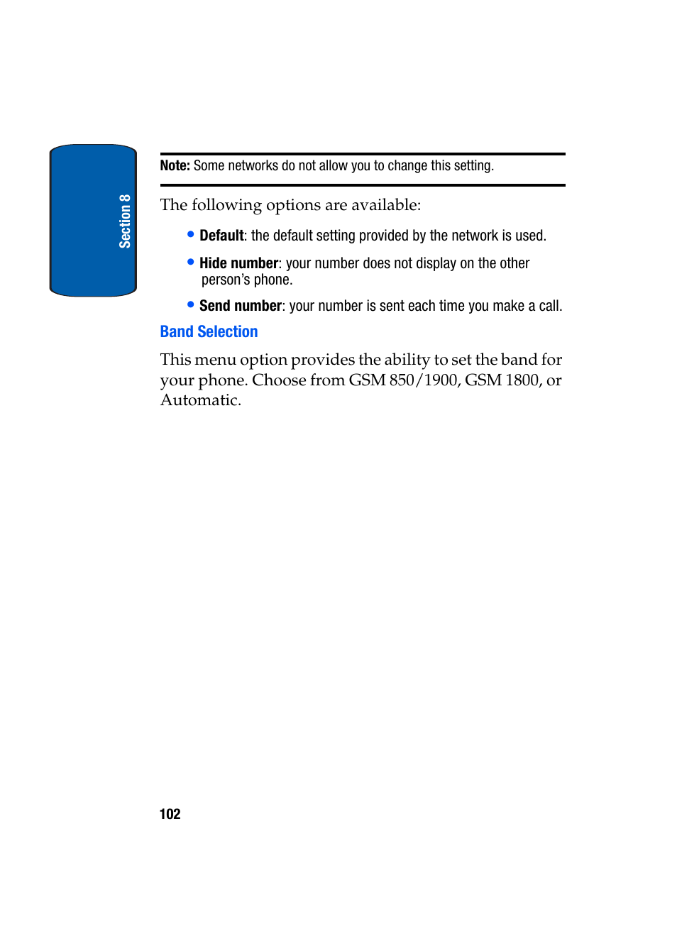 Samsung SGH-X495IBBTMB User Manual | Page 106 / 172