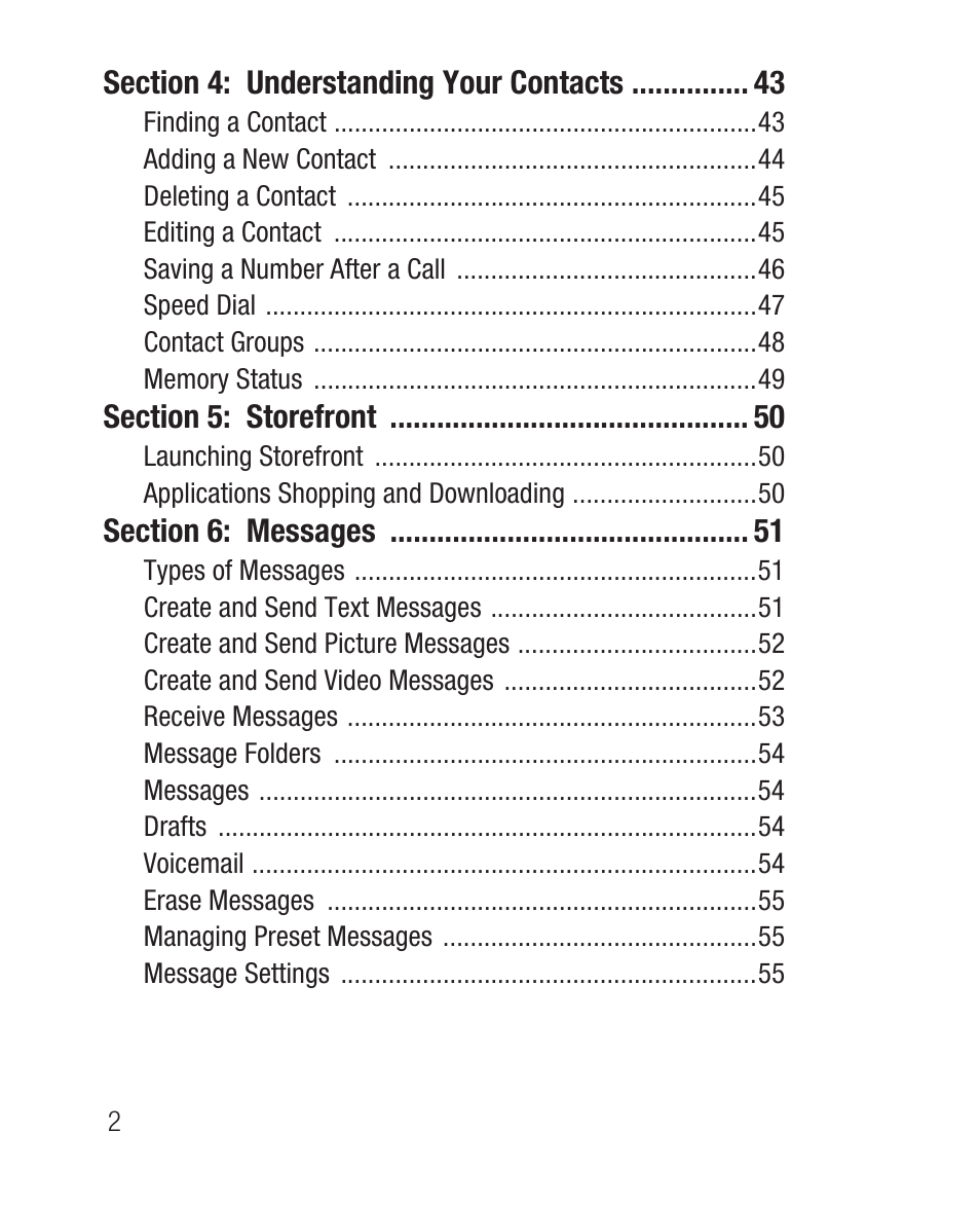 Samsung SCH-R631DWACRI User Manual | Page 6 / 145