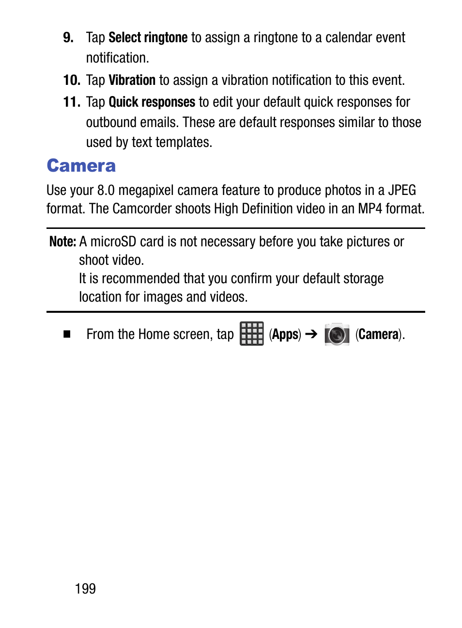 Camera | Samsung SM-S890LZKATFN User Manual | Page 206 / 459