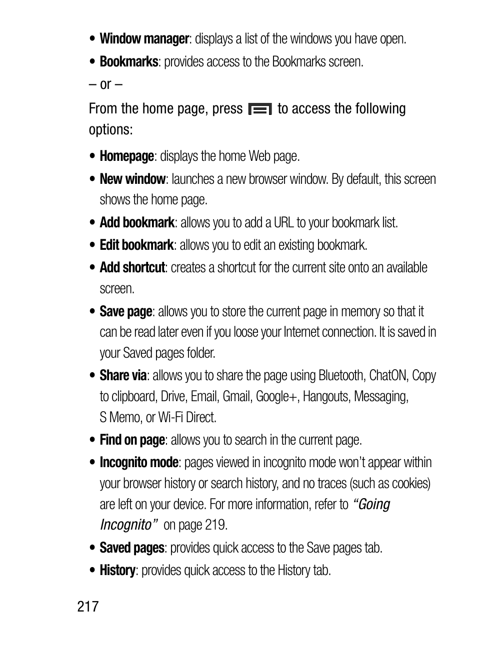 Samsung SM-S890LZKATFN User Manual | Page 224 / 459