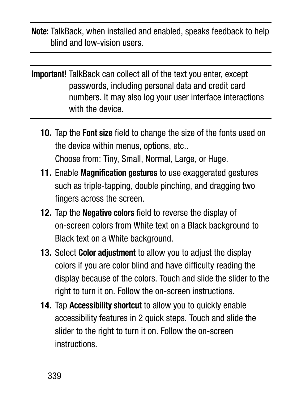 Samsung SM-S890LZKATFN User Manual | Page 346 / 459