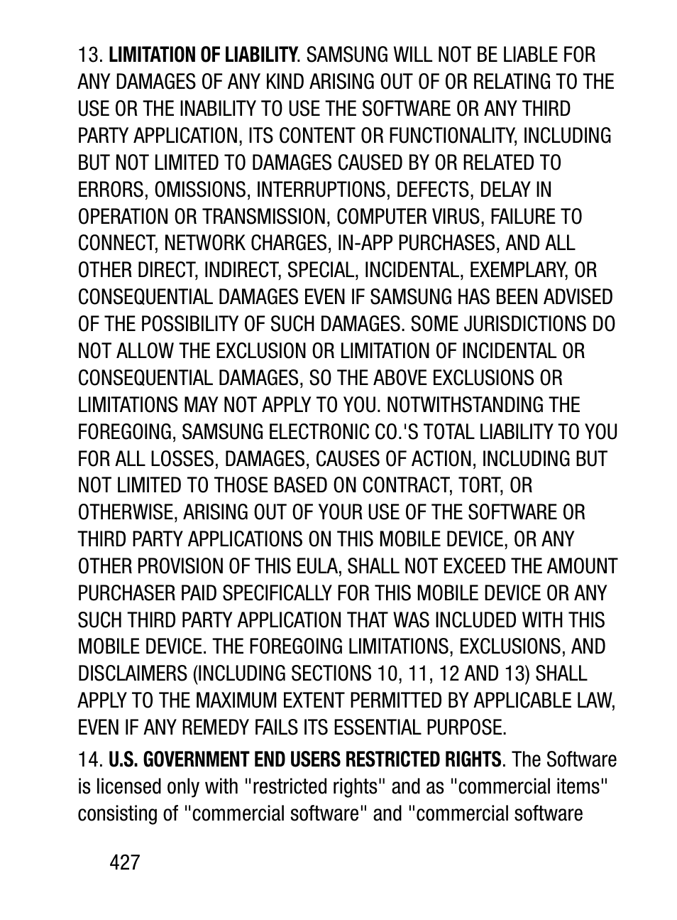 Samsung SM-S890LZKATFN User Manual | Page 434 / 459