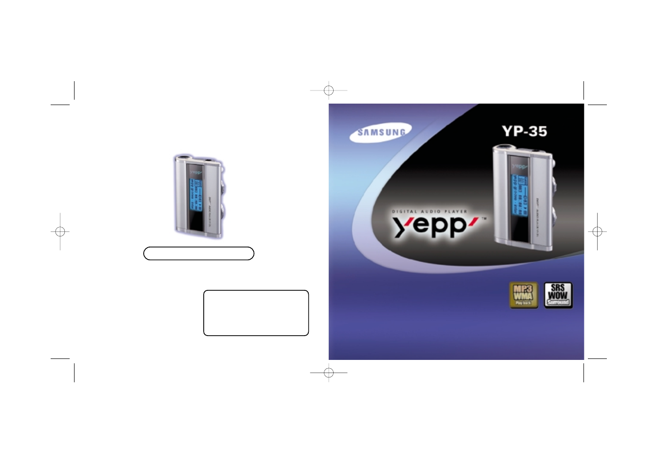 Samsung YP-35H-XAC User Manual | 32 pages