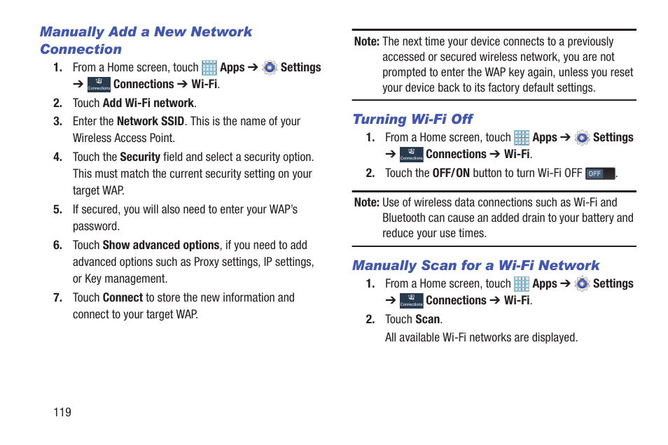 Samsung SGH-I317TSAATT User Manual | Page 126 / 226