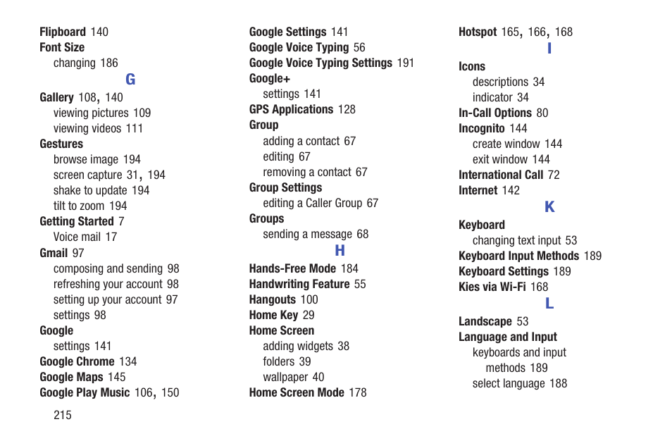 Samsung SGH-I317TSAATT User Manual | Page 222 / 226