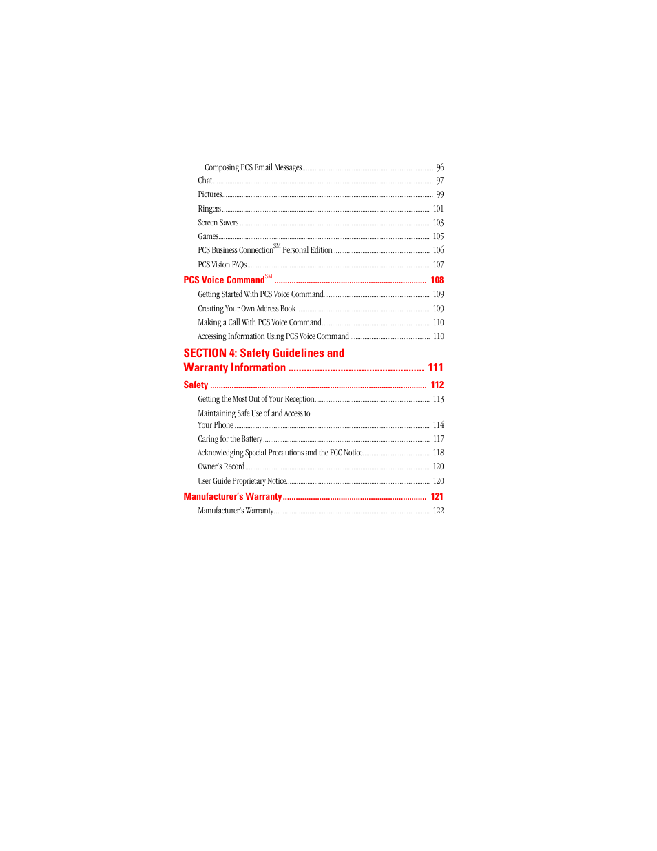 Samsung SPH-N400ISSXAR User Manual | Page 6 / 131