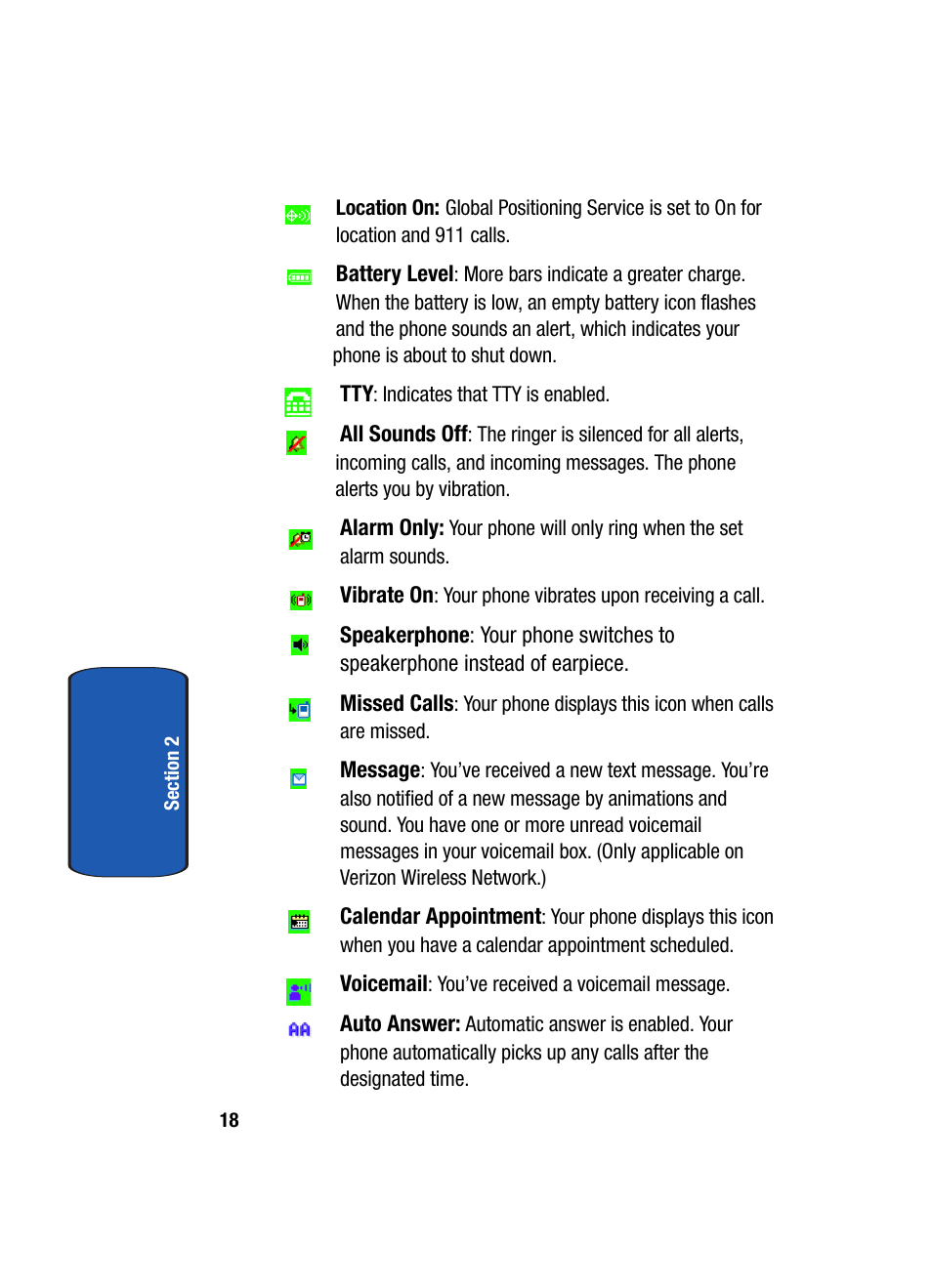 Samsung SCH-A850BKVXAR User Manual | Page 22 / 178