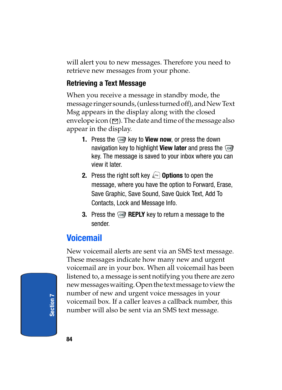 Voicemail | Samsung SCH-A850BKVXAR User Manual | Page 88 / 178