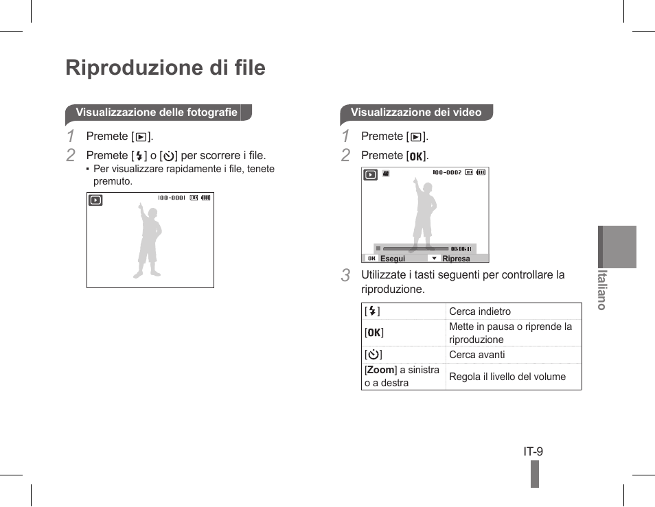 Riproduzione di file | Samsung EC-PL90ZZBPRUS User Manual | Page 49 / 72