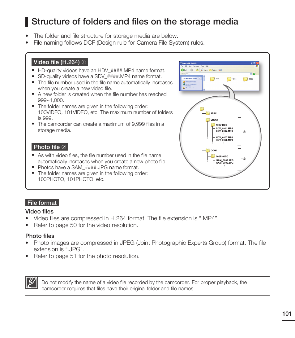 Samsung HMX-T10ON-XAA User Manual | Page 107 / 123