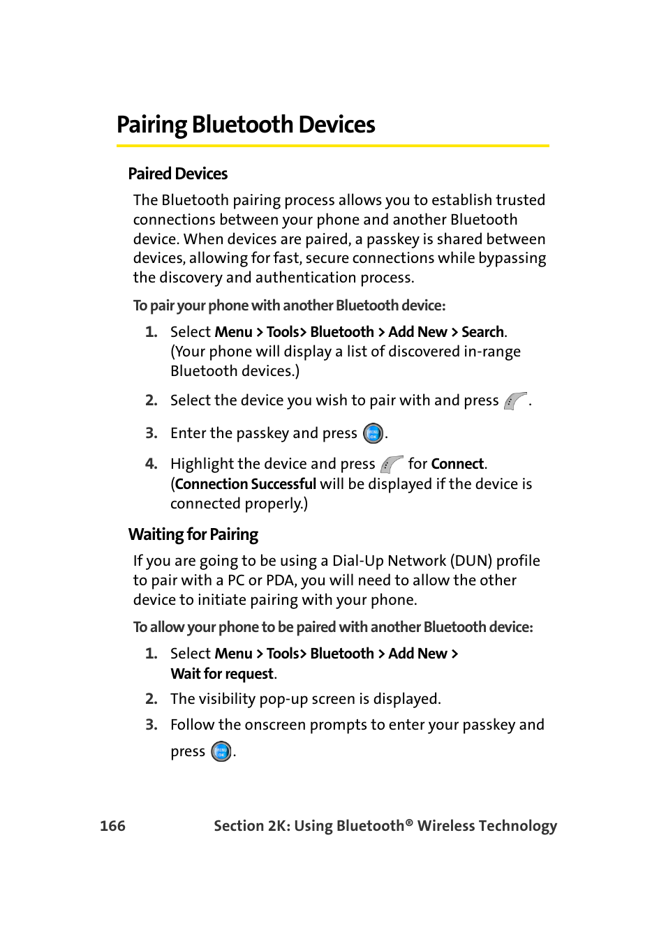 Pairing bluetooth devices | Samsung SPH-A960TSSXAR User Manual | Page 190 / 272