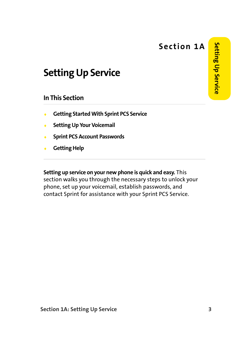 Setting up service, 1a. setting up service | Samsung SPH-A960TSSXAR User Manual | Page 27 / 272